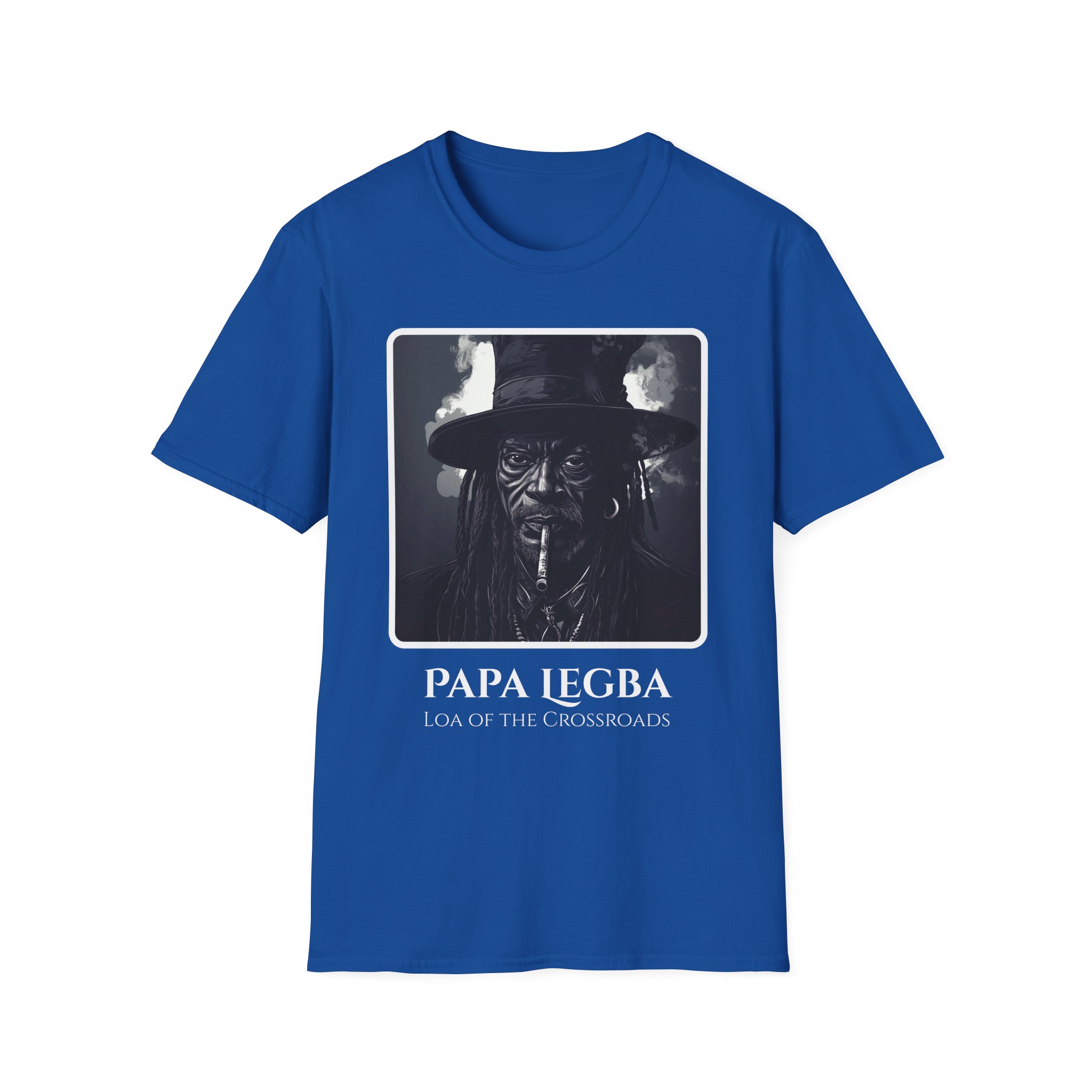 Papa Legba with Veve T-Shirt - Image 5