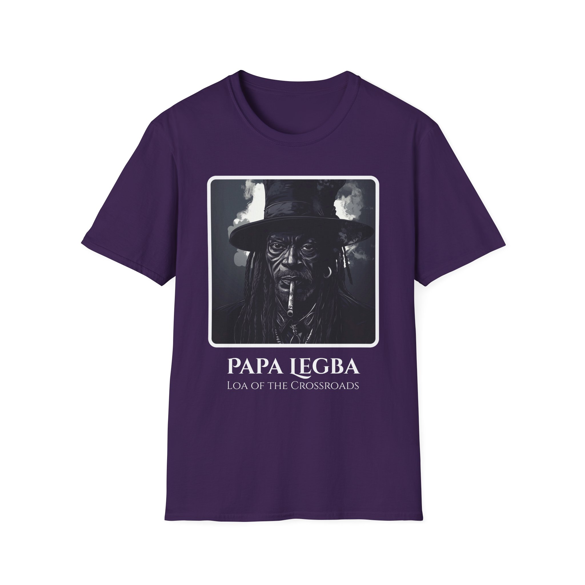 Papa Legba with Veve T-Shirt - Image 9